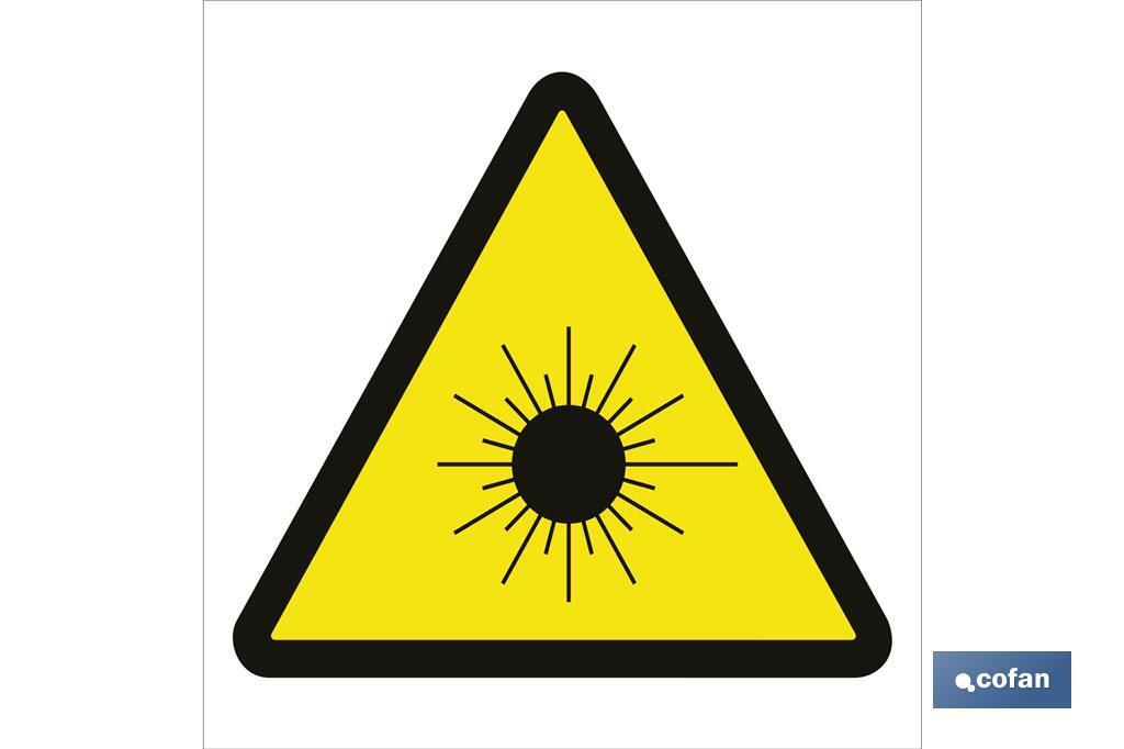 Peligro radaciones solares