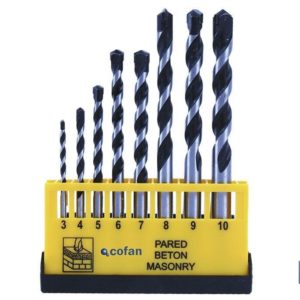 JGO DE 8 BROCAS ESPECIAL PARA GRANITO (PACK: 1 UDS)