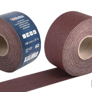 ROLLO LIJA TELA UNIVERSAL 100 X 25 M. G.80 (PACK: 1 UDS)