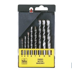 JGO. DE 5 BROCAS PROFES. PARA MUROS (PACK: 1 UDS)