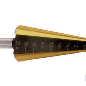BROCA ESCALONADA TITANIO-TALAD. 46 - 60 (PACK: 1 UDS)