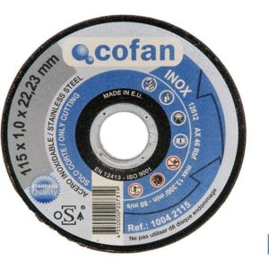 DISCO CORTE - 115X3,0X22,23 METAL STAND. (PACK: 1 UDS)