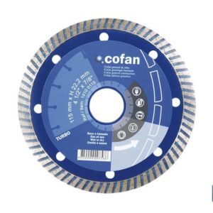 DISCO DIAMANTE TURBO BASICO 115 mm. (PACK: 1 UDS)