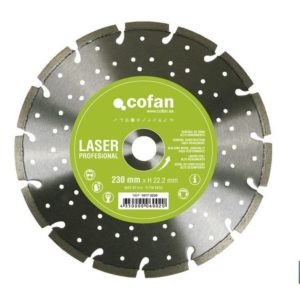 DISCO LASER PROFES. LARGA VIDA 230MM. (PACK: 1 UDS)