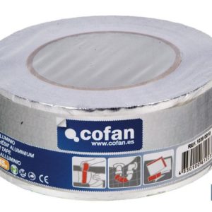 CINTA DE ALUMINIO 30 MICRAS 50 MM X 45 M (PACK: 1 UDS)