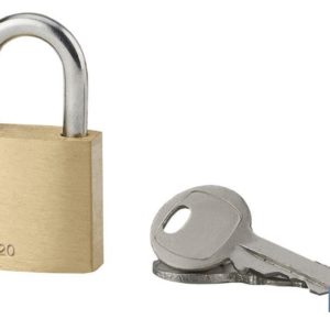 CANDADO LATÓN QUALITY PLUS 30MM LLAVES IGUALES (PACK: 1 UDS)
