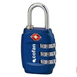 CANDADO COMBINACIÓN EQUIPAJE TSA 3 DIGITOS 30MM (PACK: 1 UDS)