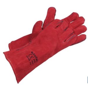 GUANTE ROJO SOLDADOR (PACK: 12 UDS)