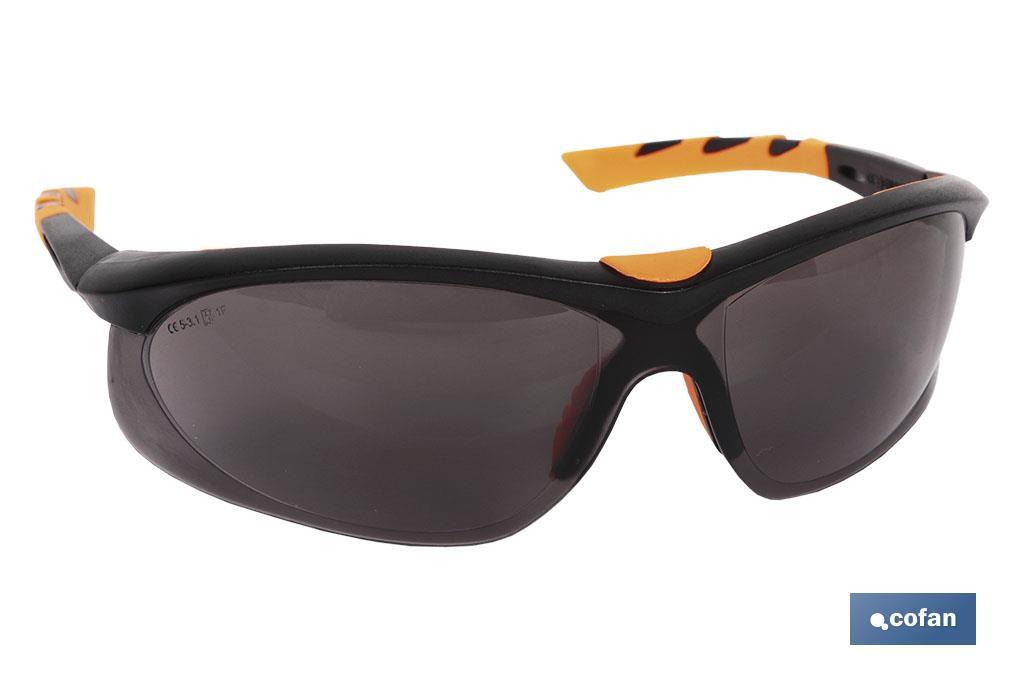 Gafas de Seguridad | Modelo Fusión | UNE-EN 166 F | Lentes de protección Rayos UV