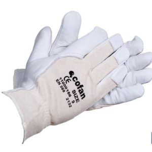 BLÍSTER GUANTE DE PIEL VACUNO DORSO DESCUBIERTO TALLA 7 VENTA UNITARIA (PACK: 1 UDS)