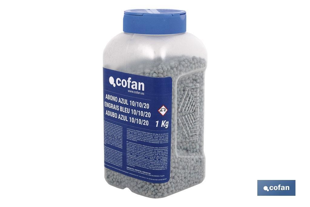 ABONO AZUL PLANTAS Y FLORES COFAN 1KG (PACK: 1 UDS)