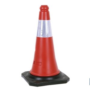CONO POLIETILENO REFLECT. 50 CMS, 1,5 KGS (PACK: 1 UDS)