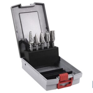 ESTUCHE FRESAS ROTATIVAS 5 UDS. (PACK: 1 UDS)