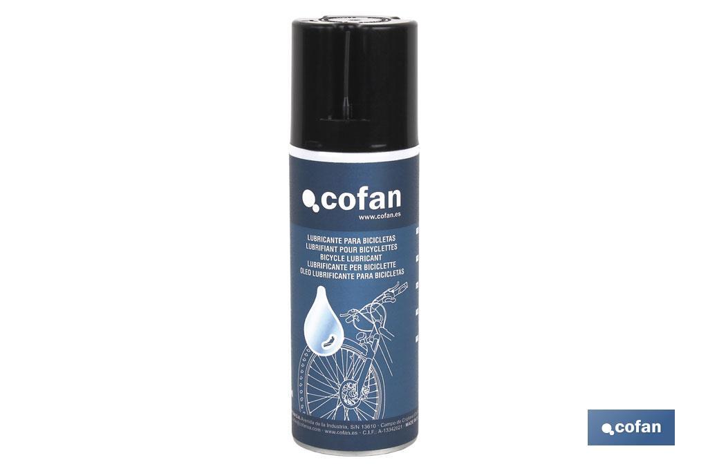 Lubricante para bicicletas 200 ml| Lubricante en Spray para Cadenas de Bicicleta