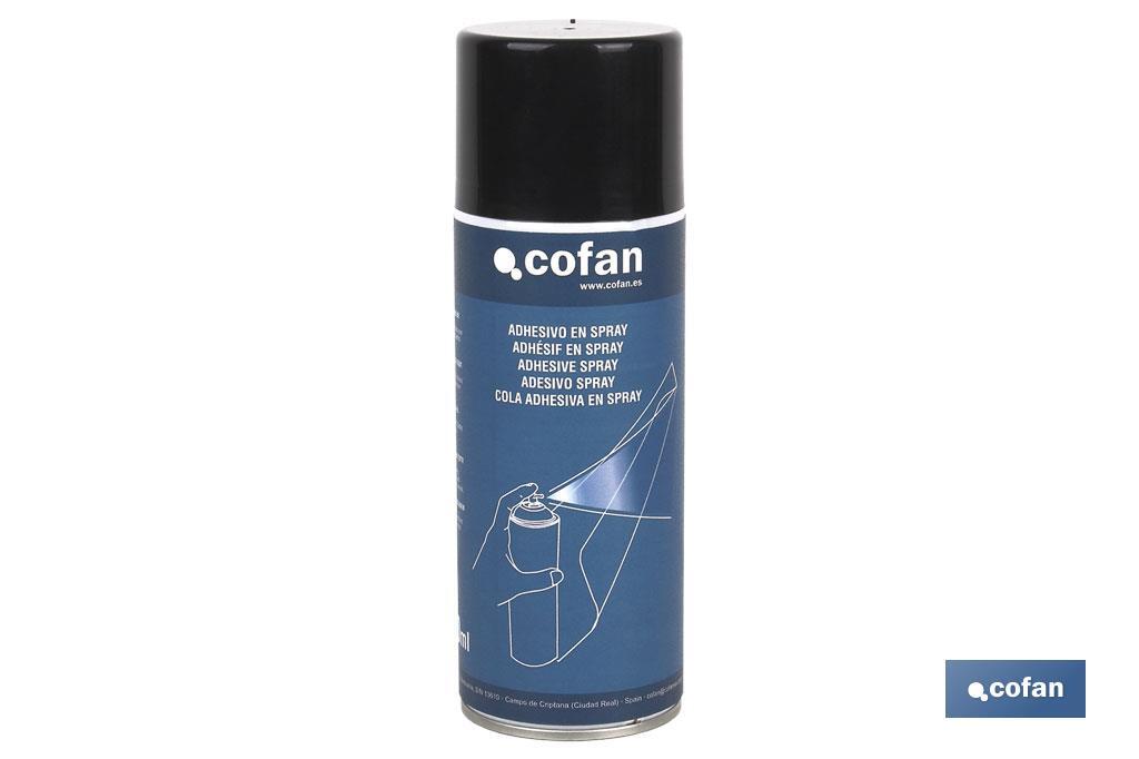 Adhesivo en spray | Cola de contacto 400 ml | Adhesivo de contacto en aerosol