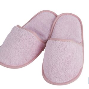 ZAPATILLAS BAÑO ROSA CLARO MODELO FLOR TALLA.L (PACK: 1 UDS)