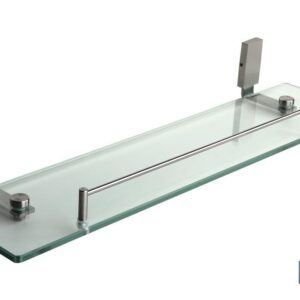 ESTANTE CRISTAL+INOX 304 MODELO MADEIRA SATIN (PACK: 1 UDS)