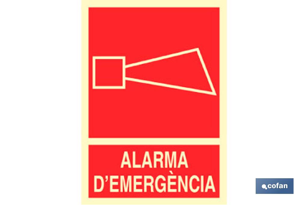 Alarma D'Emergencia