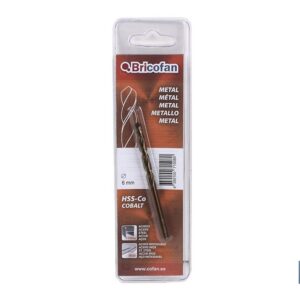 BL 1 UDS BROCA HSSCO DIN338 BRICOFAN 5 mm (PACK: 1 UDS)