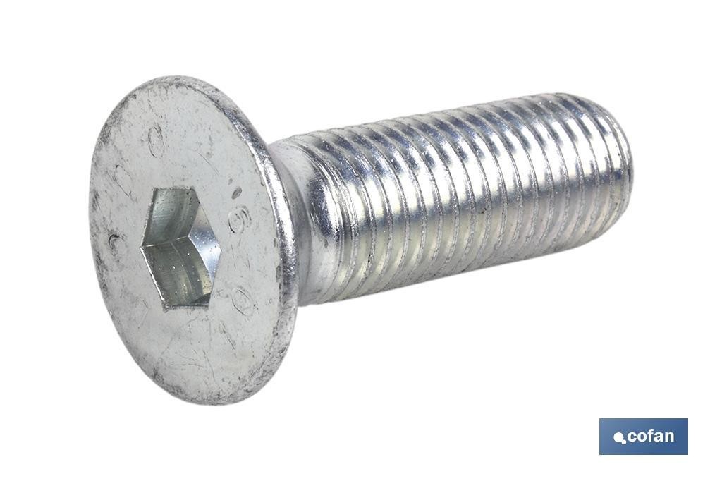 DIN-7991 C-10.9 M-10 X 40 Z (PACK: 100 UDS)