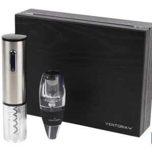 SET CATA VINO+SACACORCHOS ELECTRIC MODELO SYRAH (PACK: 1 UDS)