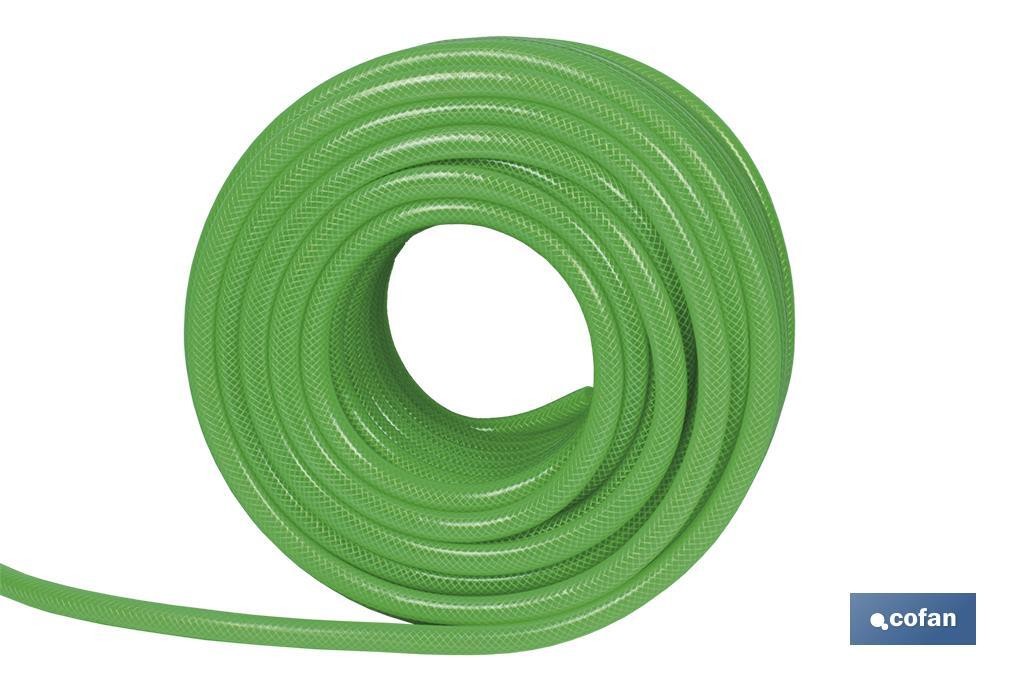 MANGUERA FLEXOLÁTEX TRANSL. 19mm (3/4) 25M. (PACK: 1 UDS)