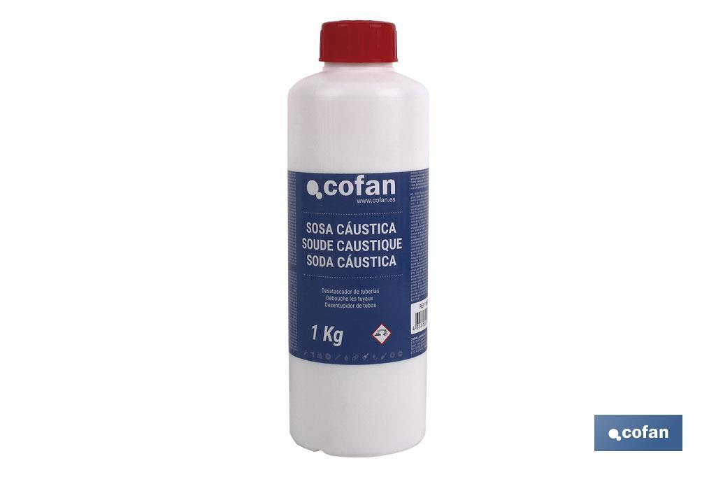 Sosa Cáustica Cofan | Envase de 500 g o 1 kg | Limpieza Multiusos