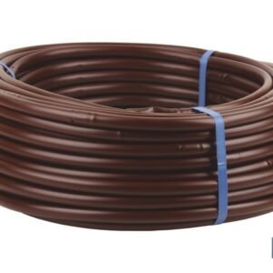 TUBO 25M RIEGO GOTEO MARRON (Gotero a 0,33m) Ø16MM (PACK: 1 UDS)