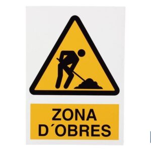 SEÑAL POLIESTIRENO 297X210 MM (PACK: 1 UDS)