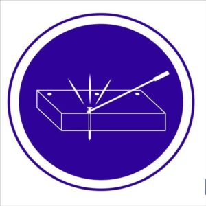 SEÑAL POLIESTIRENO 105X105 (PACK: 1 UDS)