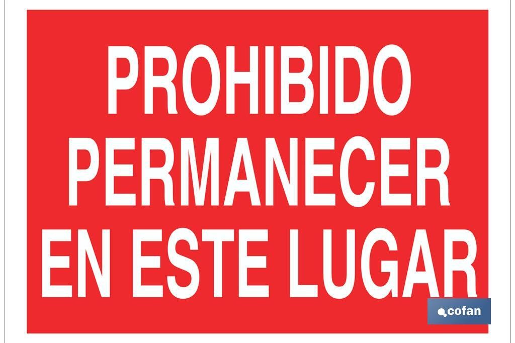 SEÑAL POLIESTIRENO 297X210MM (PACK: 1 UDS)