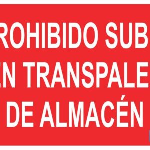SEÑAL POLIESTIRENO 297X210MM (PACK: 1 UDS)