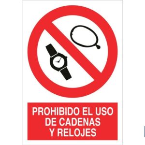 SEÑAL POLIESTIRENO 420X297MM. (PACK: 1 UDS)