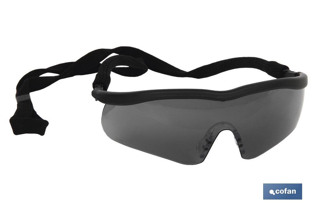 Gafas de Seguridad Sport Oscura | UV Protection
