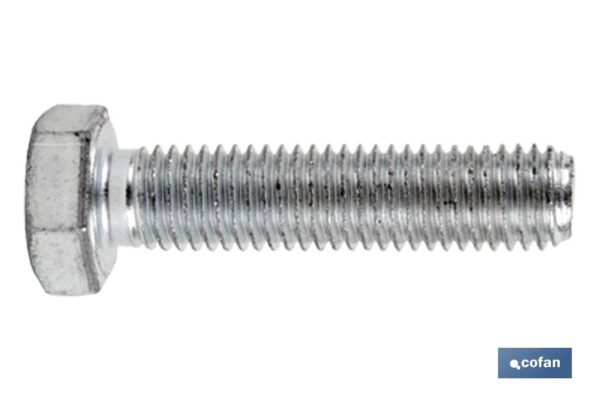 DIN-933 C-10.9 M-20 X 50 Z (PACK: 5 UDS)