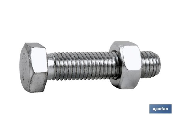DIN-933/934 M-10X60 Z (PACK: 100 UDS)