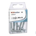 BLÍSTER DE 3 UDS. DIN-933 M-8X30 ZINC VENTA UNITARIA (PACK: 1 UDS)