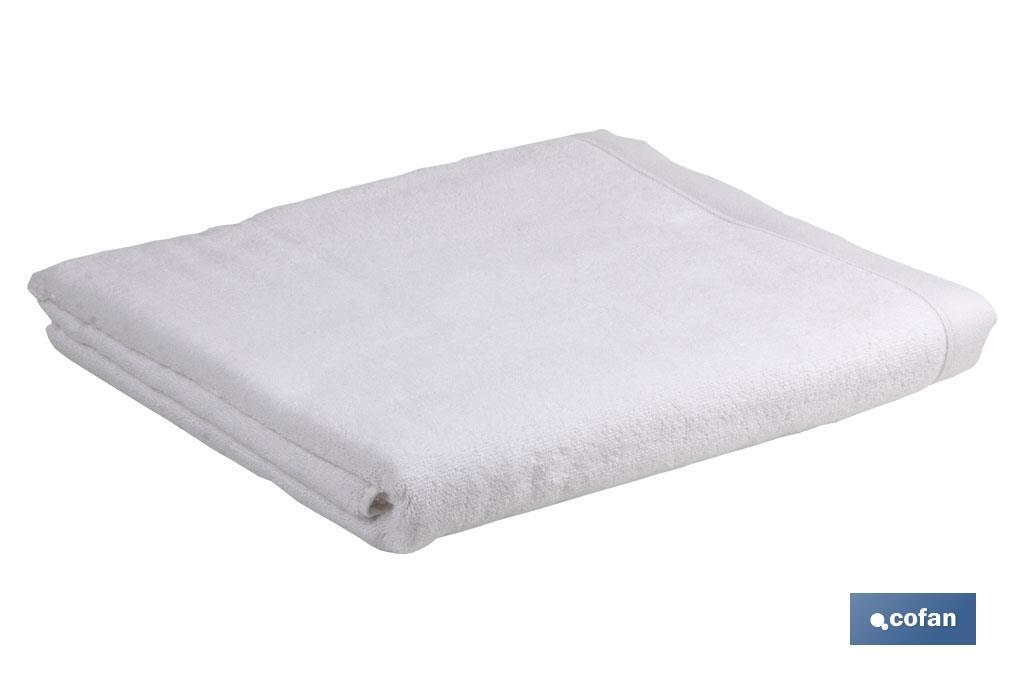 Toalla de tocador en color blanco| Color Blanco | 100% algodón | Gramaje 580g/metro | Medidas 30 x 50 cm