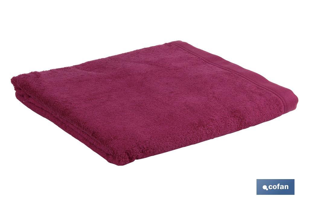 Toalla Tocador Color púrpura I 100% algodón I Gramaje 580g/metro I Medidas 30 x 50 cm