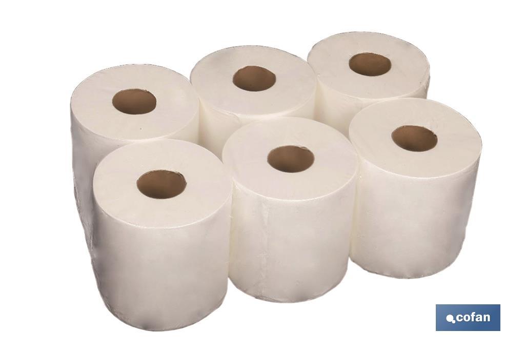 Papel Secamanos Reciclado (6 Rollos)