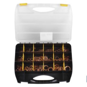 MALETIN 400 ARANDELAS DE COBRE (PACK: 1 UDS)