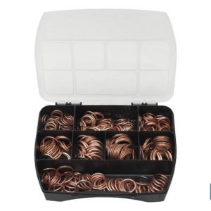 MALETÍN 300 ARANDELAS COBRE C/AMIANTO (PACK: 1 UDS)