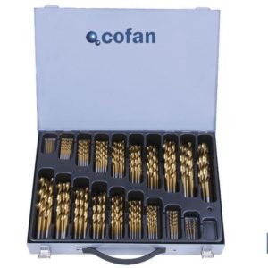 MALETIN SURTIDO BROCAS TITANIO 1-10 - 125 Unds. (PACK: 1 UDS)