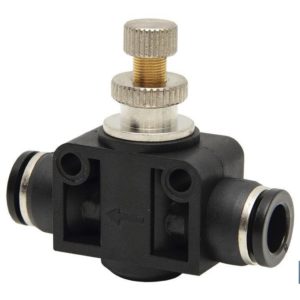 REGULADOR DE FLUJO UNIDIRECCIONAL EN LINEA TUBO-TUBO D-6 (PACK: 1 UDS)