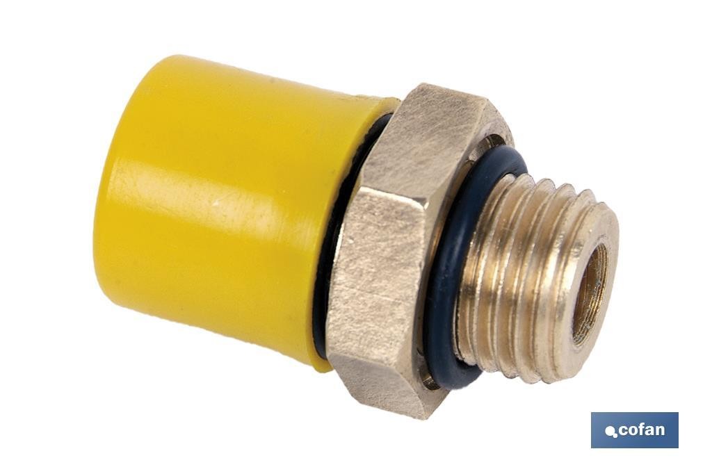 PIVOTE GIRATORIO R ROSCA 10X100 (PACK: 1 UDS)