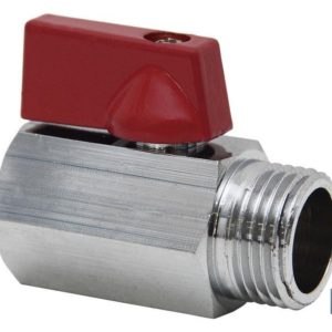 VÁLVULA ESFERA HEXAGONAL M-H R-3/8 (PACK: 1 UDS)