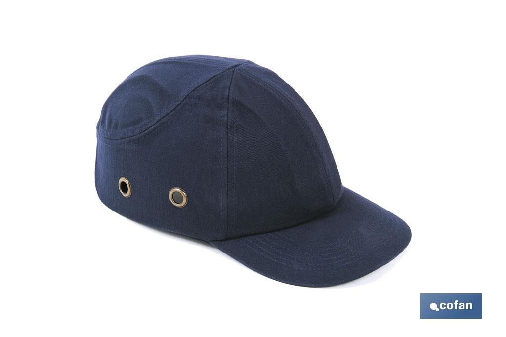 Gorra Sport de Seguridad | Fabricada en ABS | Color Azul Marino