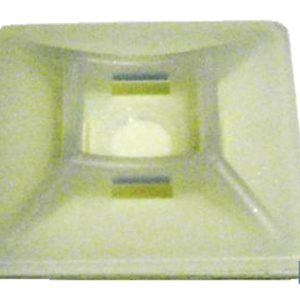 BASE ADHESIVA BRIDAS 19X19 (PACK: 100 UDS)