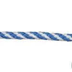 CARRETE CUERDA TR. HELICOIDAL 8MM 200 MTS BCO/AZUL (PACK: 1 UDS)