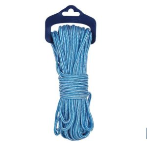 BLISTER MADEJA CORDON POLI 5MM 10MTS BCO/AZUL (PACK: 1 UDS)